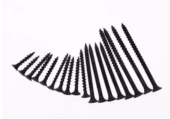 나사 제조업체/검은 인산염 필립스 나팔 머리 마른 벽에서 나온 나사/좋은 품질의 석고 보드 나사